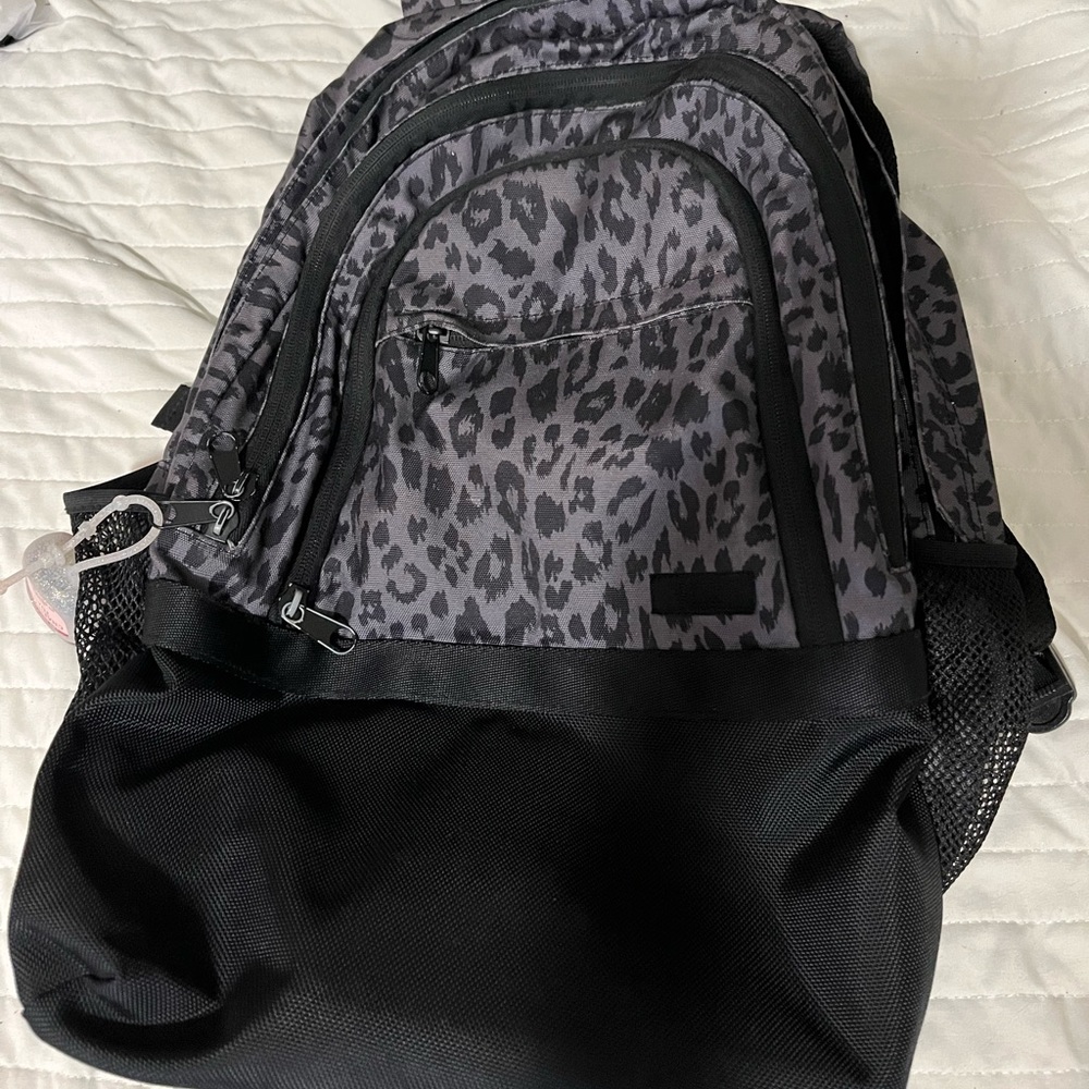 VS PINK Cheetah Print Campus Backpack